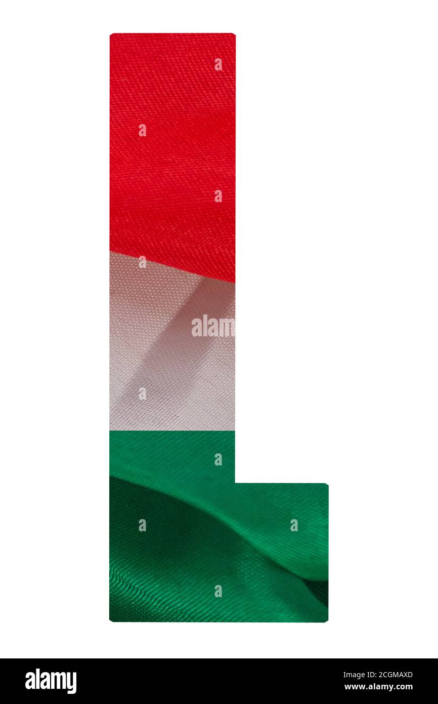 Italienische Stadt 5 Buchstaben Mit R Buchstaben des Alphabets gefüllt mit den Farben der Italienische Flagge