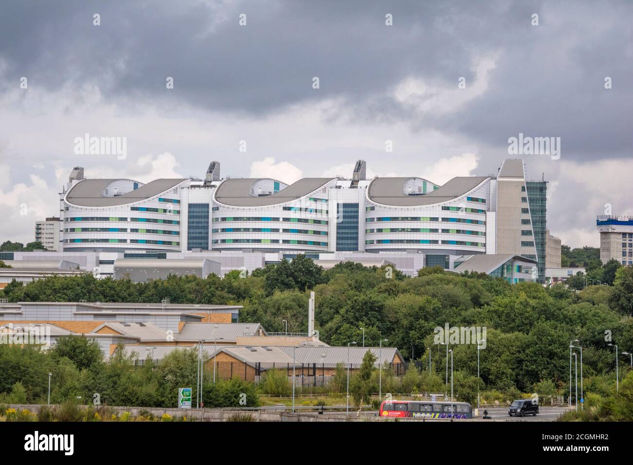 Queen Elizabeth Hospital, Birmingham, England, Großbritannien Stockfoto