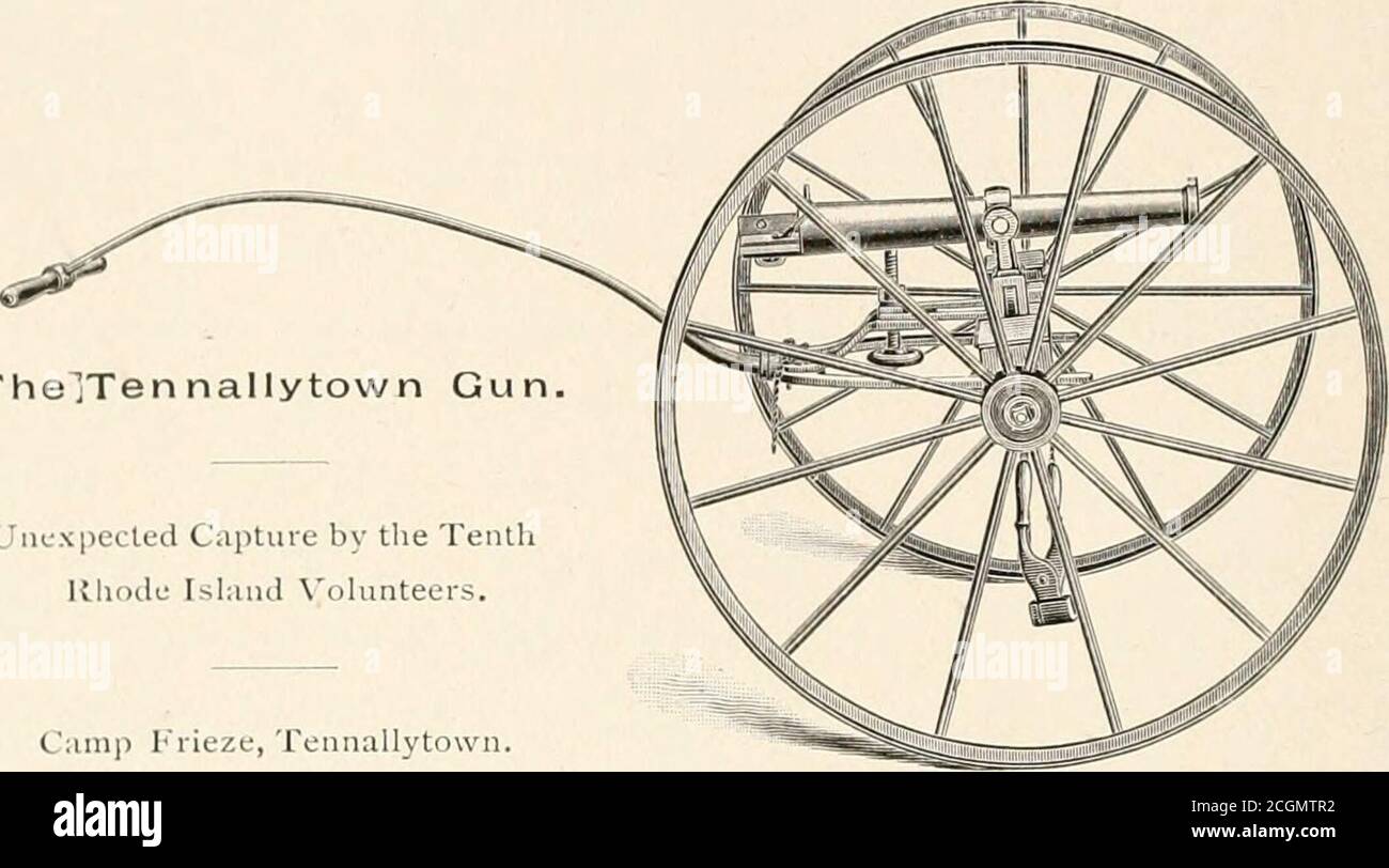 . Geschichte der neunten und zehnten Regimenter Rhode Island Freiwilligen, und der zehnten Rhode Island Batterie, in der Union Armee im Jahr 1862 . , etc., sagte er, Sie können nicht zu früh kommen ! Im Allgemeinen sind die Männer nach der zweistündigen Arbeit froh, wieder in ihre Zelte zu kommen. NED Brown und Fred Armington erhielten Boxen vom Homelast-Abend. Jeder von uns hatte einen Kuchen aus Browns Box, und Armington wird seinen Brotaufstrich heute Morgen haben. Später: Ich toldyou so. Armington hat gerade die Donuts passiert, und seine jollyto von den Freunden zu Hause erinnert werden. Während ich schreibe, liegt Price vor mir und lenkt mich ab, indem er mich fragt Stockfoto