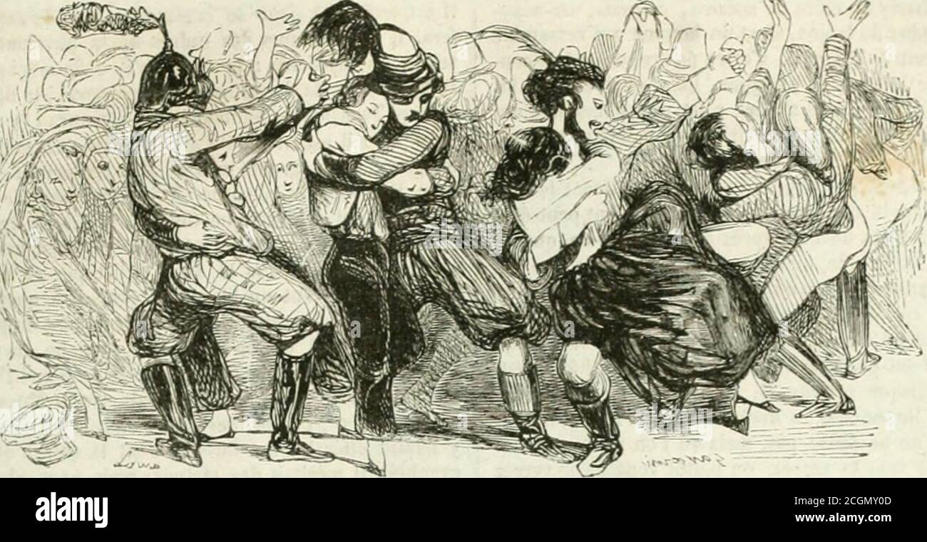 . Les Français peints par eux-mêmes . f.%,sci?!. LE CHICARD Stockfoto