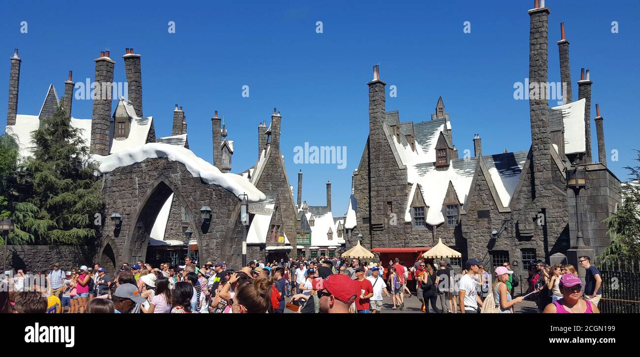 The Wizarding World of Harry Potter, Universal Studios Hollywood, Universal City, California, USA Stockfoto