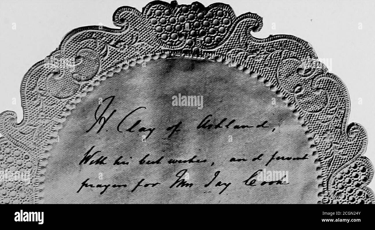 . Jay Cooke, Finanzier des Bürgerkriegs. Anzahl der frühen Eisenbahnsysteme der Vereinigten Staaten wie der Pennsylvania, der Northern Central, der Philadelphia und Erie, und derPittsburg, Fort Wayne, und Chicago Railroads. Mr.Cookes Schwager, William G. Moorhead, der mit der unglücklichen Paketlinie identifiziert worden war, war in dieser Zeit Präsident der Philadelphia und Erie Rail-Road. Während der Verwaltung von John Tucker und anderen Präsidenten der Philadelphia und Reading Rail-Road, die Clarks waren die Philadelphia Bankiers der thatcompany. Das Unternehmen verkaufte auch Anleihen im Wert von 500,000 US-Dollar Stockfoto