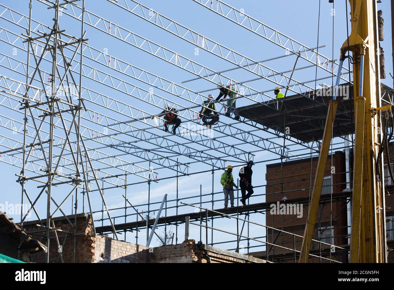 Holiday Inn Express London - Ealing wird gerade gebaut Stockfoto