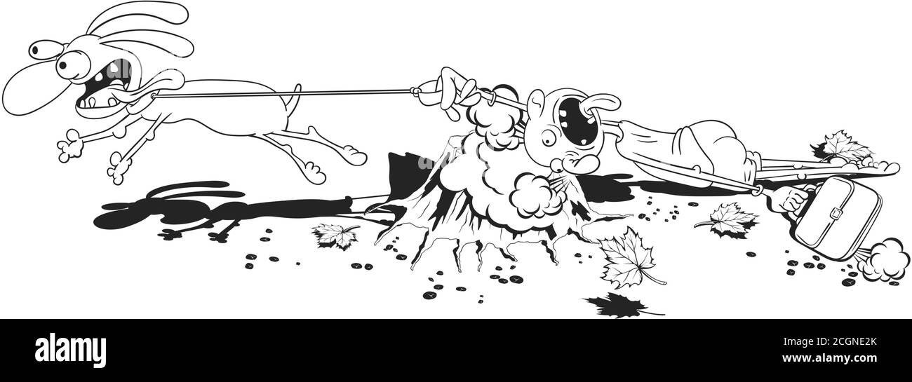 Zeichnung für Karten, Banner, Plakate und andere Designzwecke. Stock Vektor