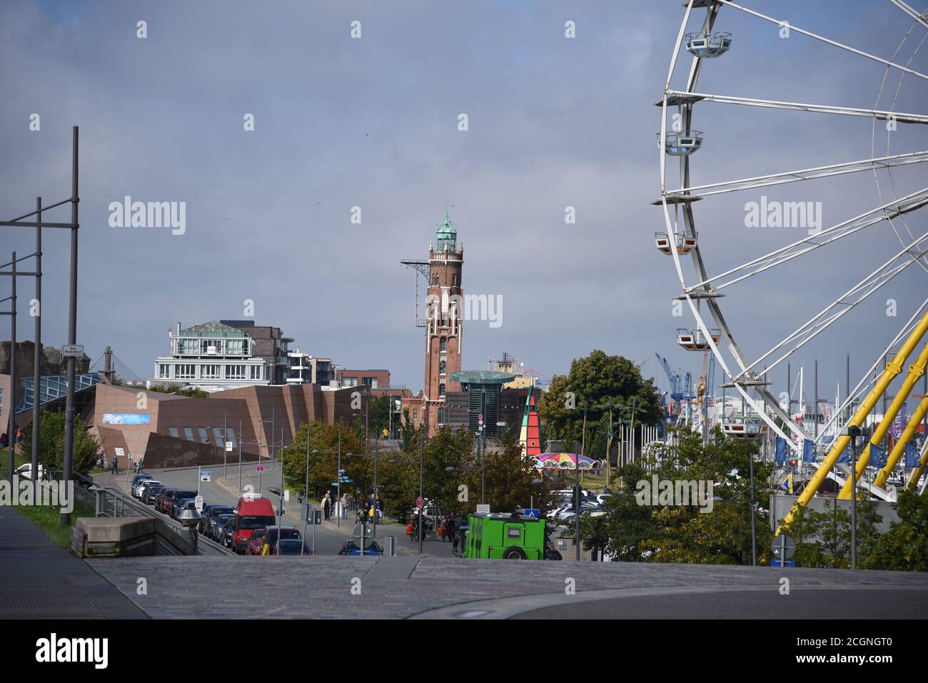 Bremerhaven Rücklicht Stockfoto
