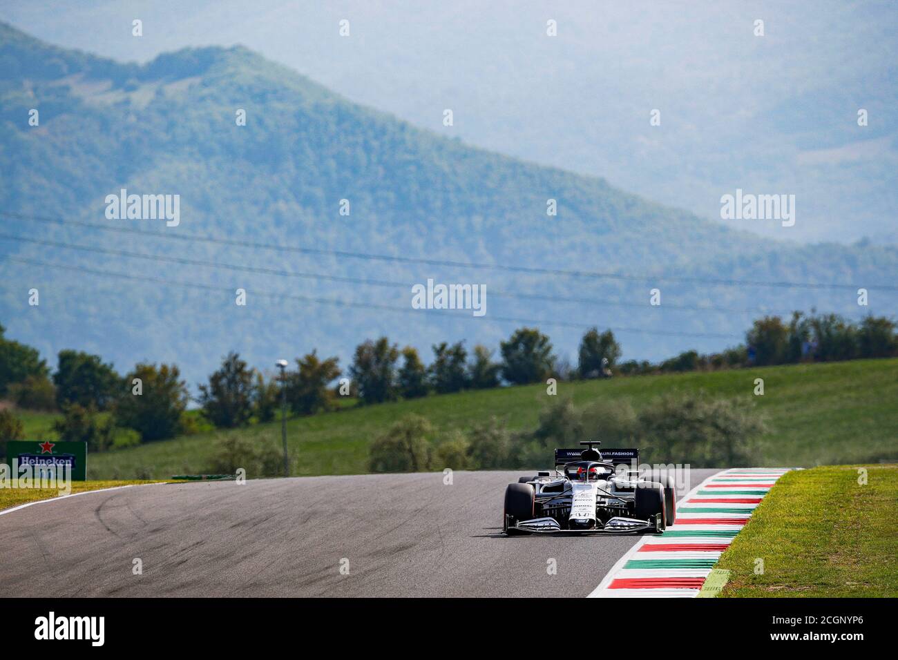 26 KVYAT Daniil (rus), Scuderia AlphaTauri Honda AT01, Aktion während der Formel 1 Pirelli Gran Premio della Toscana Ferrari 1000 2020, 2020 Tuscan Gr Stockfoto