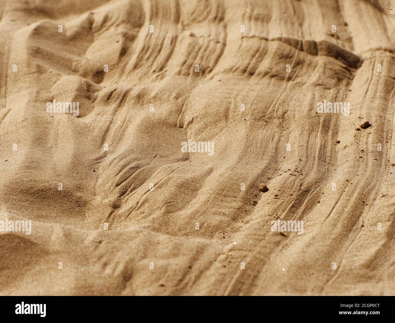 Sand Düne Textur Welle Hintergrund Stockfoto