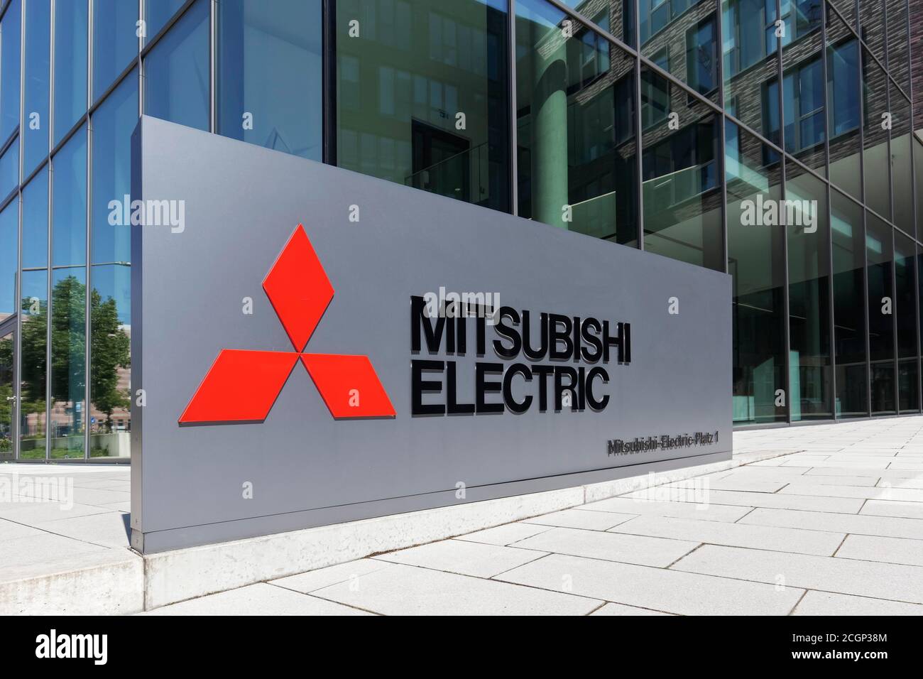 Mitsubishi Electric, Deutschland Zentrale, Ratingen, Nordrhein-Westfalen, Deutschland Stockfoto