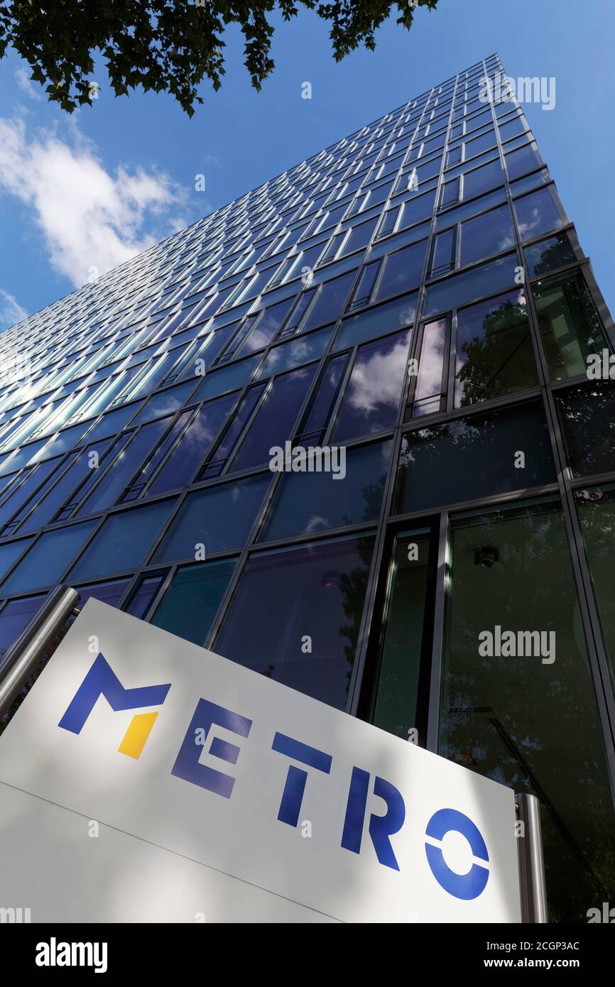 Hauptsitz der Metro AG, Düsseldorf, Nordrhein-Westfalen, Deutschland Stockfoto Hauptsitz der Metro AG, Düsseldorf, Nordrhein-Westfalen, Deutschland Stockfoto
