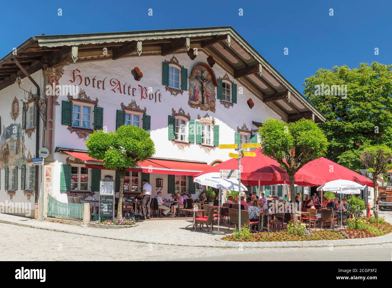 Hotel Oberammergau Stockfotos Und Bilder Kaufen Alamy