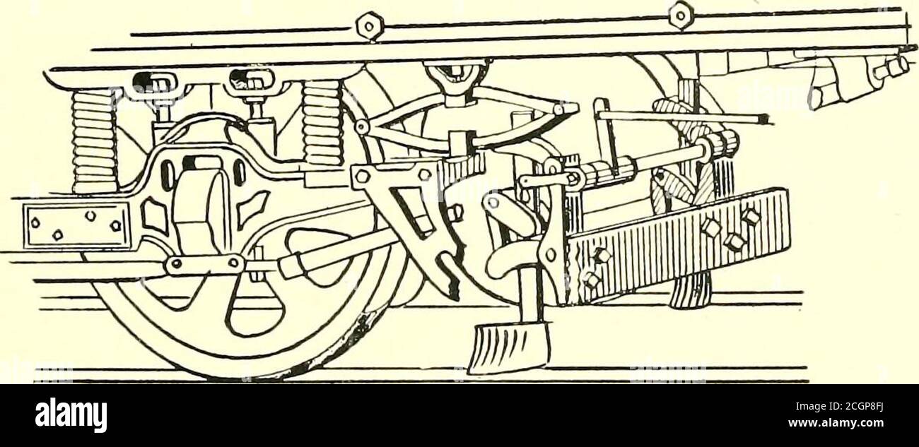 . Die Straßenbahn Zeitschrift . Eines der Autos der Metropolitan Railroad Co., Washington, DC, die adoptei tb.3 Parmeuter Life Guards hat. . DIE KOTFLÜGEL . . Sind Kotflügel, die ABFEND werden, und sind leicht auf jeden Stil Auto eingestellt. Kann durch eine leichte Bewegung des rennmannkniees auf das Fahrbahnbett fallen gelassen werden. Kann gefaltet oder von einem Ende des Fahrzeugs zum anderen übertragen werden, wenn gewünscht. . DIE RADSCHUTZVORRICHTUNGEN. . Sind völlig automatisch und positiv in Aktion, und nicht abhängig Ongravity. Kann in Verbindung mit den Kotflügeln oder unabhängig verwendet werden. Sind leicht in der Konstruktion, und wenn in Aktion sind verriegelt Stockfoto