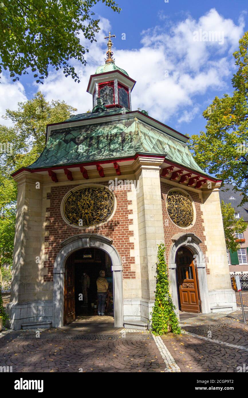 Berühmte Kapelle in Kevelaer Stockfoto