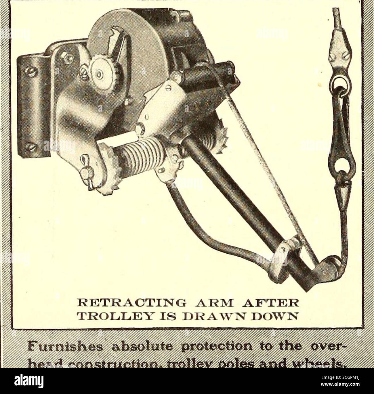 . Die Straßenbahn Zeitschrift . MARKE JOHNSONS. Ich leite Konstruktion, Trolley-Stöcke und Räder, li durch sofort Ruhestand der Trolley 15 inchesunterhalb des Drahtes, wenn es abfliegt. i^et US send you a sample. l^rEOERAL FERTIGUNGSUNTERNEHMEN^CLEVELAND BAhh rACTORY--Cleir^i^n4 , DIE Bellamy Vestlette für Straßenbahnen Leiter ABSOLUT SICHER PatetiUd April ?7. Stockfoto