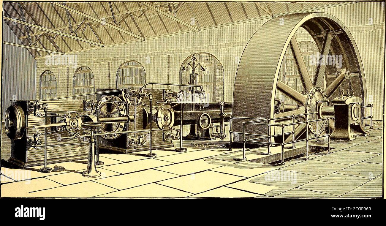 . Die Straßenbahn Zeitschrift . BerryBoilers. Januar 1896.] STREET RAILWAY JOURNAL. 81 C. & G. COOPER & CO. BB CORLISS MOTOREN MT. VERNON, O. COMPOUND, KONDENSATION UND HIUH-DRUCK.. C. SC G. COOPER SC CO.S TANDEMVERBINDUNG KONDENSATION CORLISS MOTOR FÜR ELEKTRISCHE STRASSE RAIL.WAV ARBEIT. EXTRA SCHWERE MUSTER FÜR STRASSENBAHNARBEITEN HOCHWERTIGE SCHWERE OOTY-MOTOREN. Gebaut von der KUGEL-MOTOR CO., erie, pa. Stockfoto