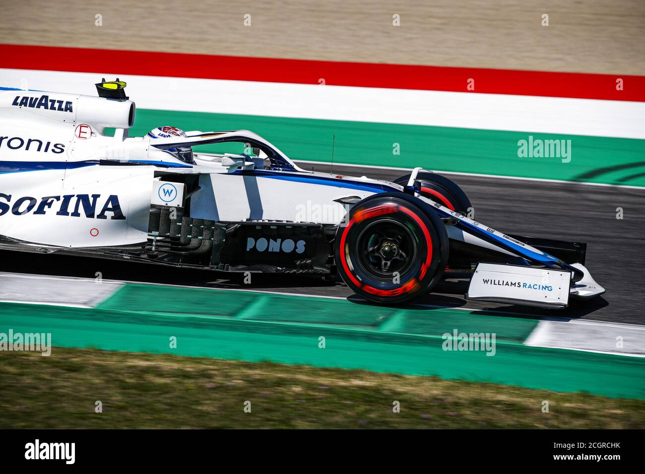 Toskana, Italien. September 2020. LATIFI Nicholas (CAN), Williams Racing F1 FW43, Aktion während der Formel 1 Pirelli Gran Premio della Toscana Ferrari 1000, 2020 Tuscan Grand Prix, vom 11. Bis 13. September 2020 auf dem Autodromo Internazionale del Mugello, in Scarperia e San Piero, in der Nähe von Florenz, Italien - Foto Florent Gooden / DPPI Kredit: Lm/DPPI/Florent Gooden/Alamy Live News Stockfoto