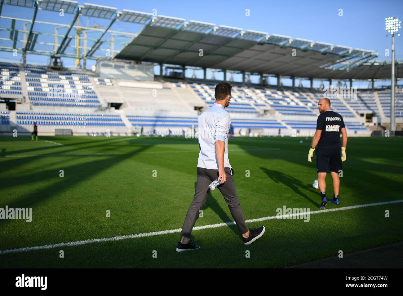 The Coach Grandstand Stockfotos und -bilder Kaufen - Alamy