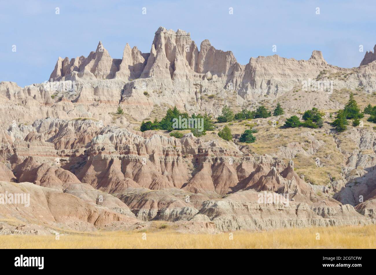 Badlands Nationalpark, South Dakota, USA Stockfoto