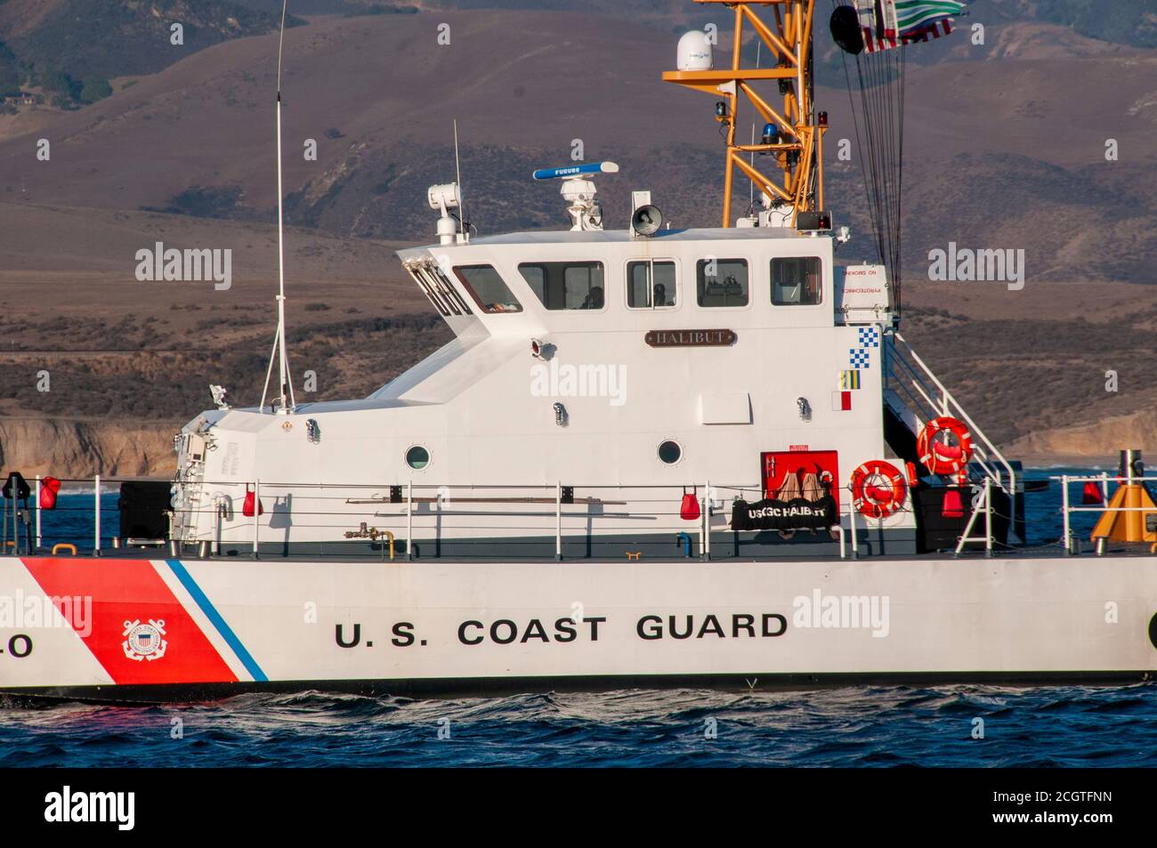 United States Coast Guard Cutters District 11 Los Angeles Long Strandsektor Stockfoto