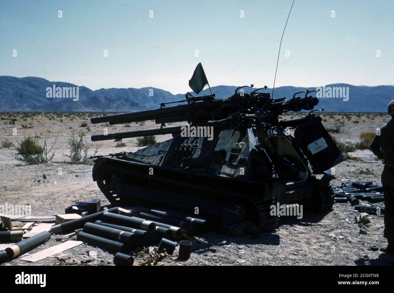 USMC M50 Ontos leichtes Panzerabwehrfahrzeug M50 Ontos / United States Marine Corps leichtes Panzerabwehrfahrzeug M50 Ontos Stockfoto