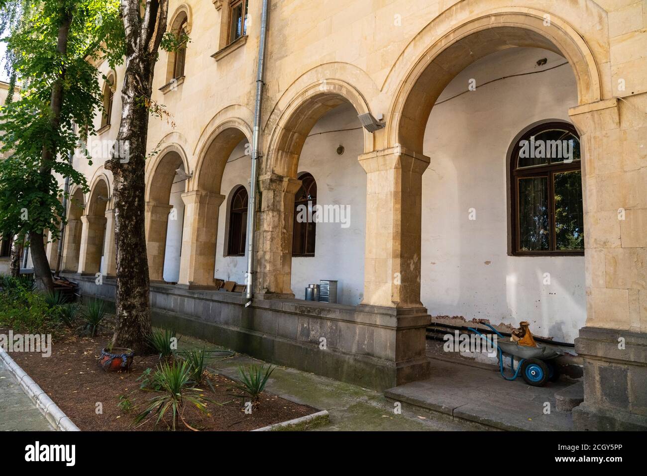 Museum von Joseph Stalin in der Stadt Gori. Georgien. Hochwertige Fotos Stockfoto