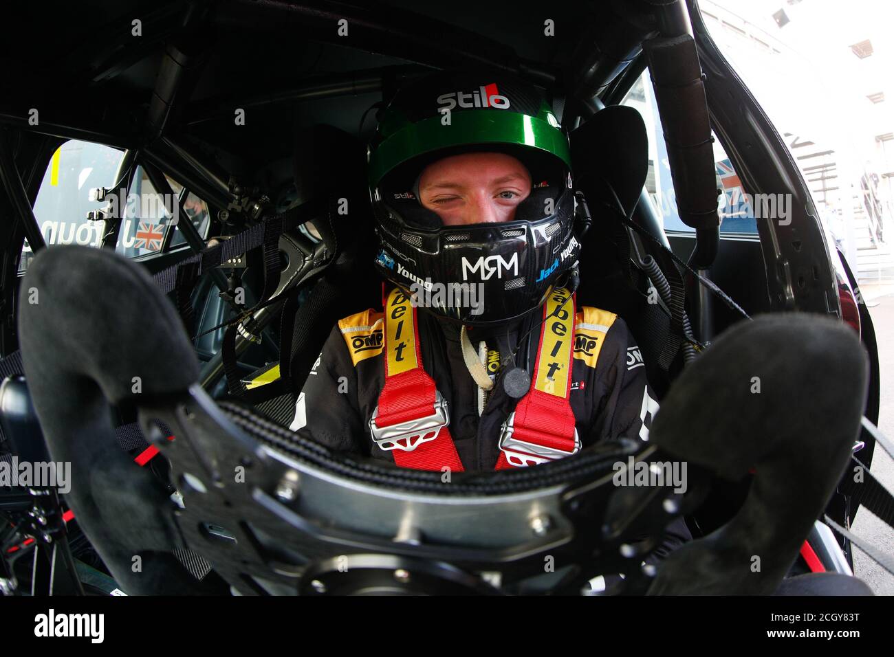 Young Jack (gbr), Vukovic Motorsport, Renault Megane RS, Portrait während des FIA WTCR Race 2020 in Belgien, 1. Lauf der 2020 FIA World Touring ca. Stockfoto