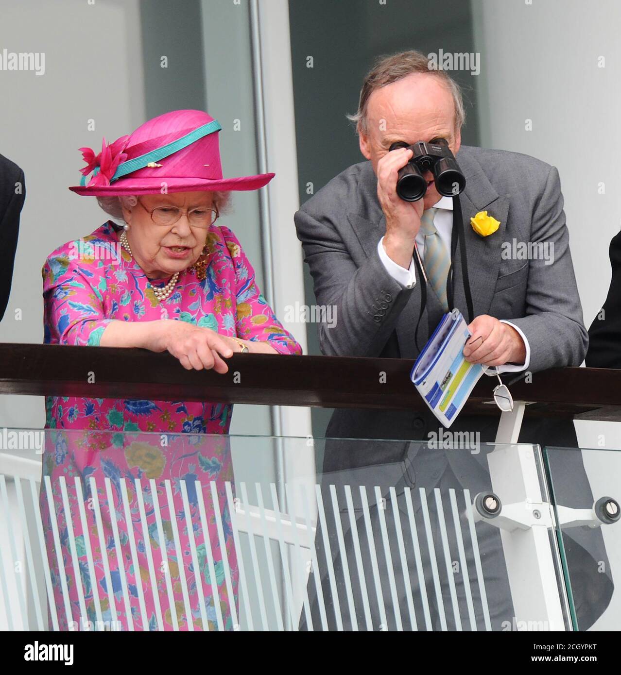 Ihre Majestät Königin Elizabeth II das Derby, Epsom, Surrey, Großbritannien - 07 Jun 2008 BILDCREDIT : © MARK PAIN / ALAMY STOCK PHOTO Stockfoto