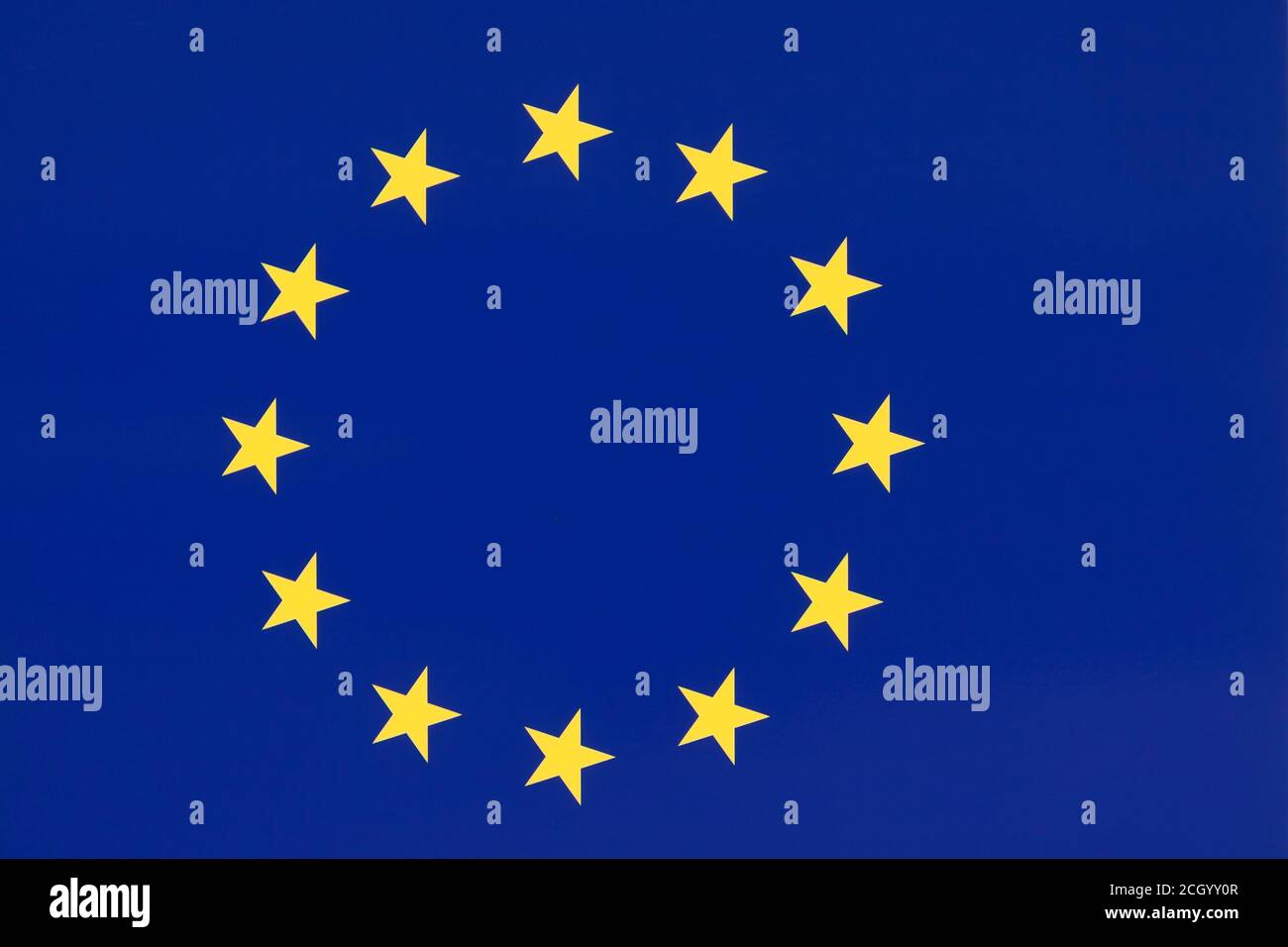 12 Sterne Auf Der Eu Flagge www.alamy.de