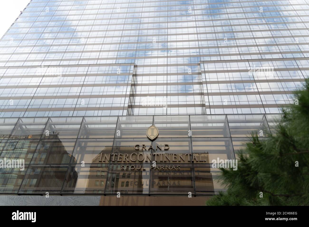 Seoul, Korea - 31. August 2020: Grand Intercontinental Seoul Parnas, Samseong-dong Stockfoto