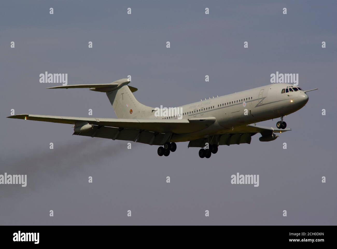 Vickers VC10 C1K Flypast, Stockfoto