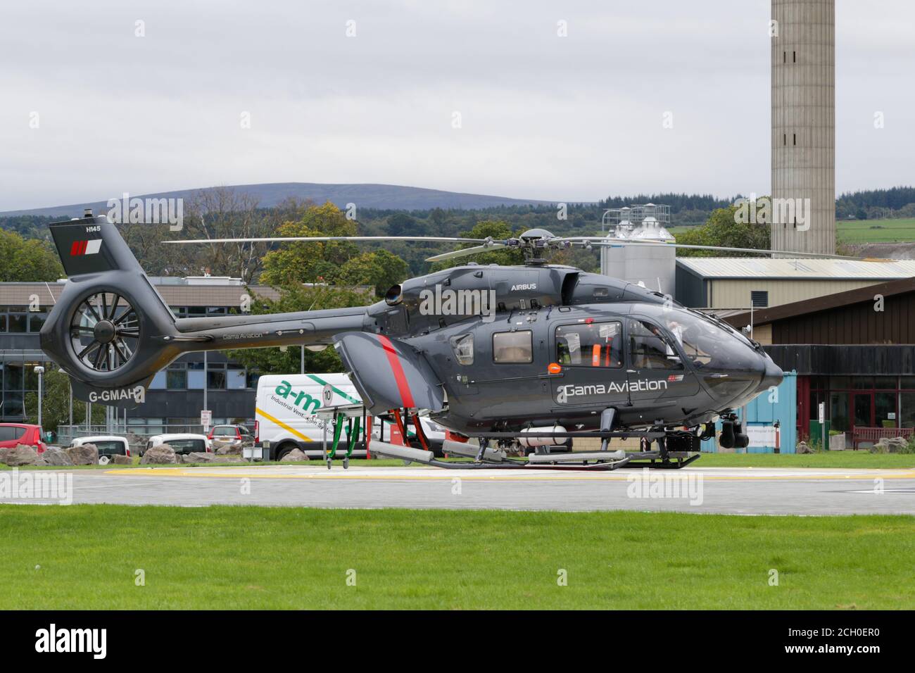 Scottish Air Ambulance Stockfoto