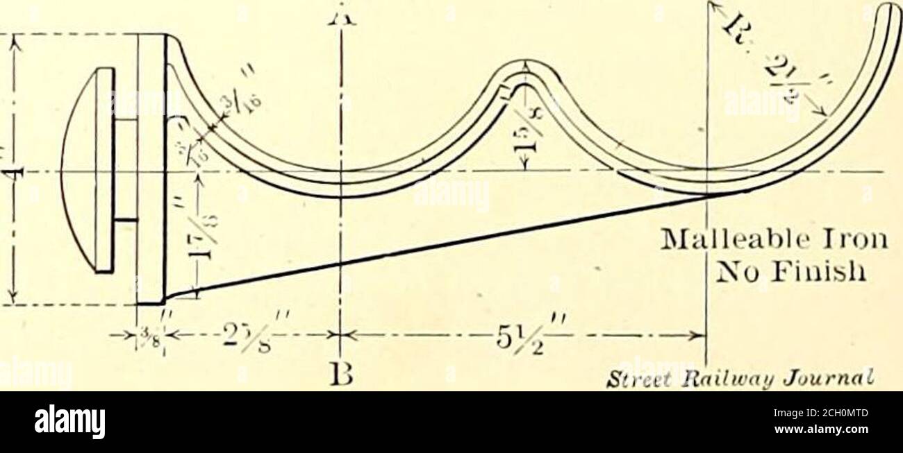 . Die Straßenbahn Zeitschrift . , plus 15ft., erlaubt für Spleiße und Regale. Die Lage der Schächte wurde auch gegeben, in Bezug auf die sich kreuzenden Straßen, die Kabelrolle, die mit Entfernungen bei der Auslieferung zu cor-reagieren nummeriert wird. Die Kabel, mit Ausnahme der thoselengths liegen in Leitungen unter Gezeitenwasser und die gepanzerten Kabel, die den Harlem Fluss, Papierisolationin Jute mit einer schweren Bleiummantelung einwickeln.die drei Leiter jedes Kabels sind aus neunzehn einzelnen Kupferleitungen aufgebaut, die einen Strang von etwa 15-32 Zoll Durchmesser oder einen oooo-Draht bilden. & S. Gage. Das Wat Stockfoto