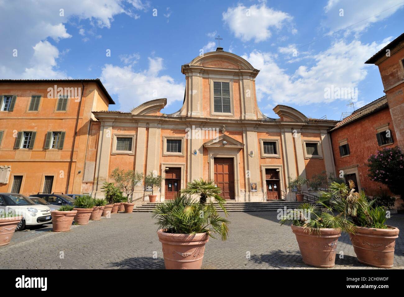 Kirche San Francesco a Ripa, Trastevere, Rom, Italien Stockfoto