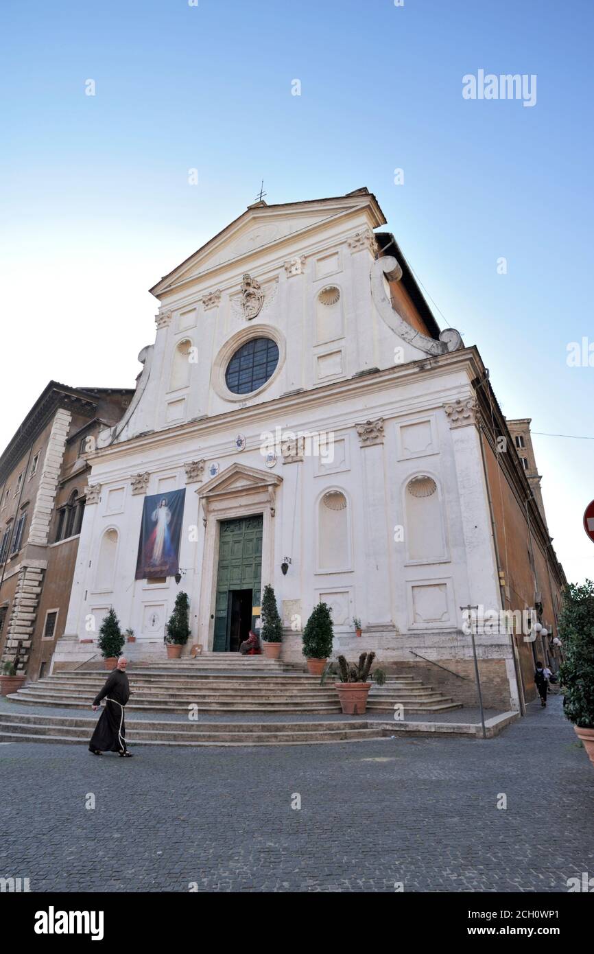 Italien, Rom, Kirche Santo Spirito in Sassia Stockfoto