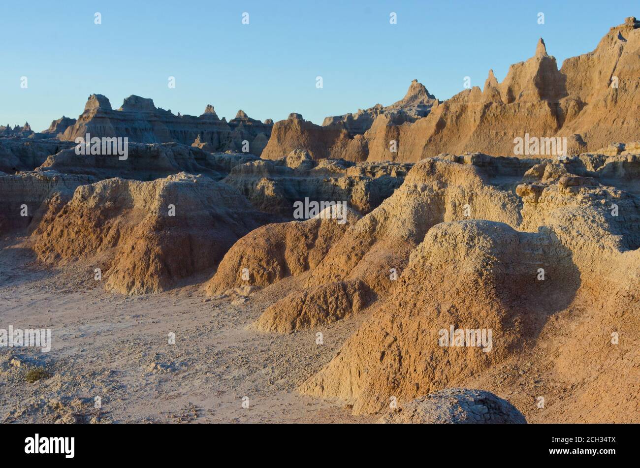 Badlands Nationalpark, South Dakota, USA Stockfoto