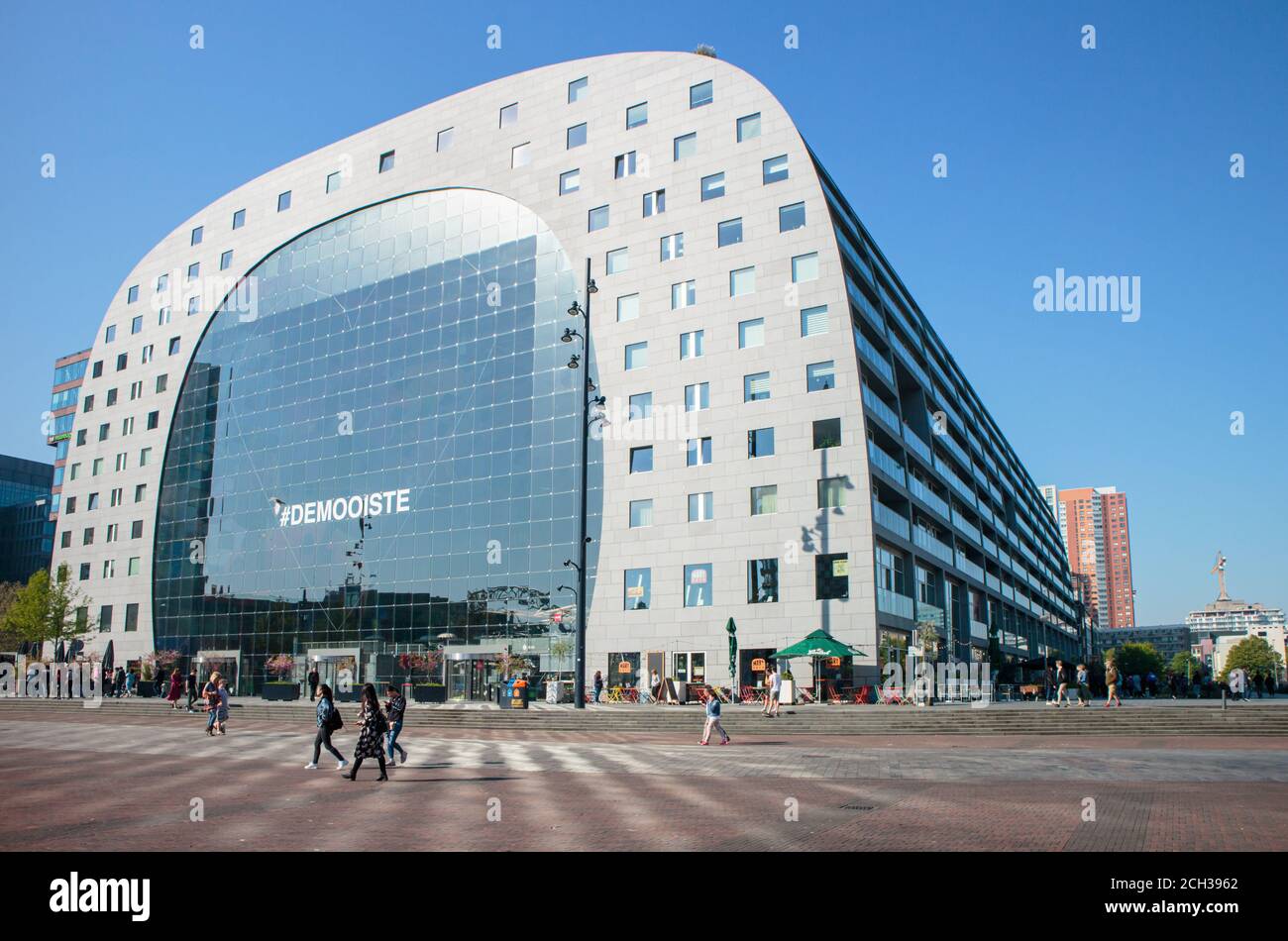 Markthal in Rotterdam Stockfoto