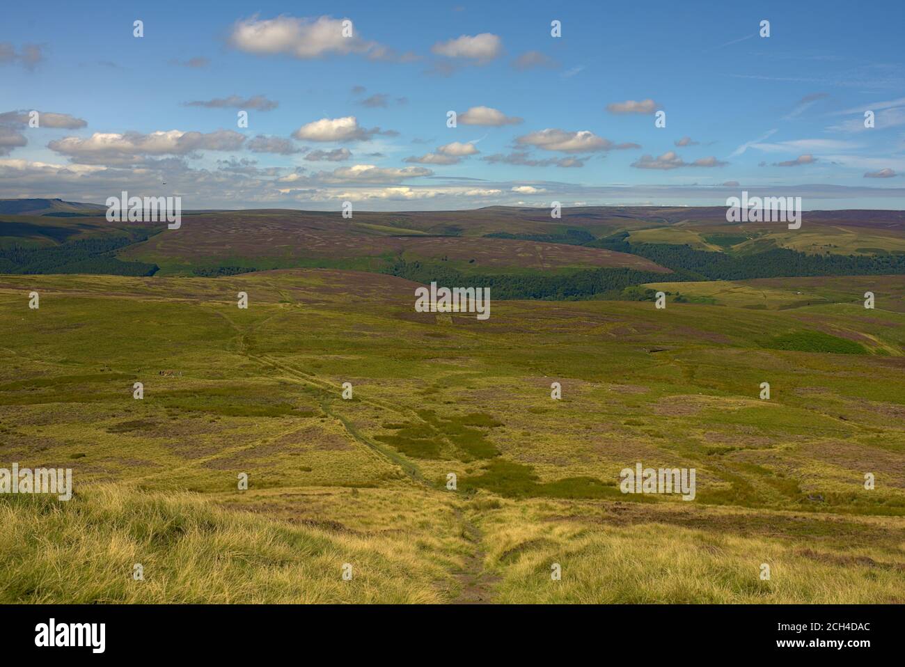 Englische Berglandschaft Stockfoto