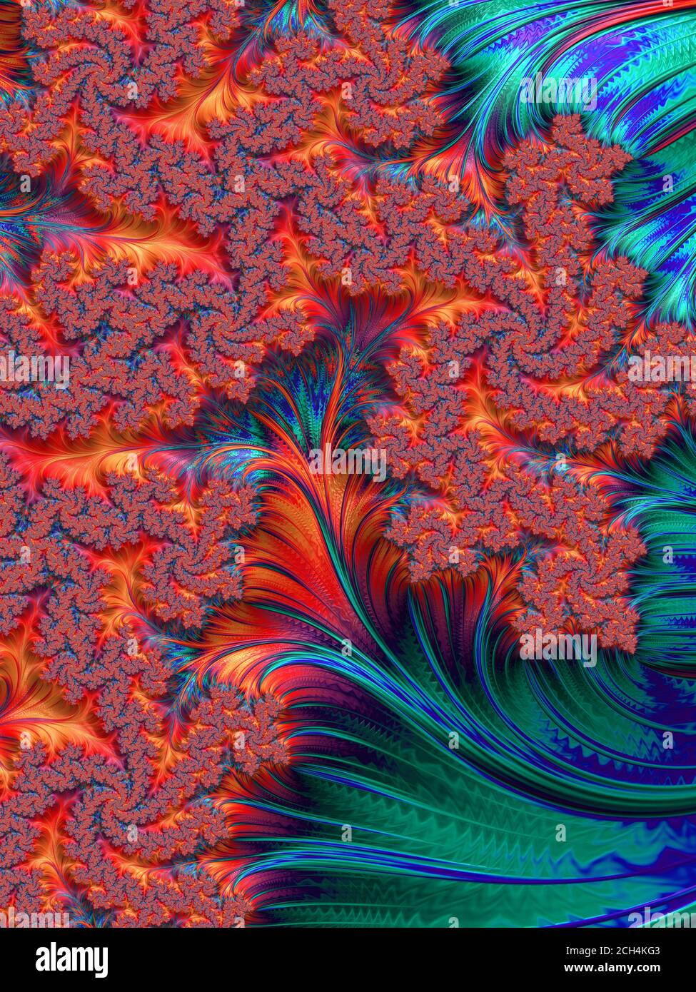 Abstrakte Kunst Designs Hintergrund Stockfoto