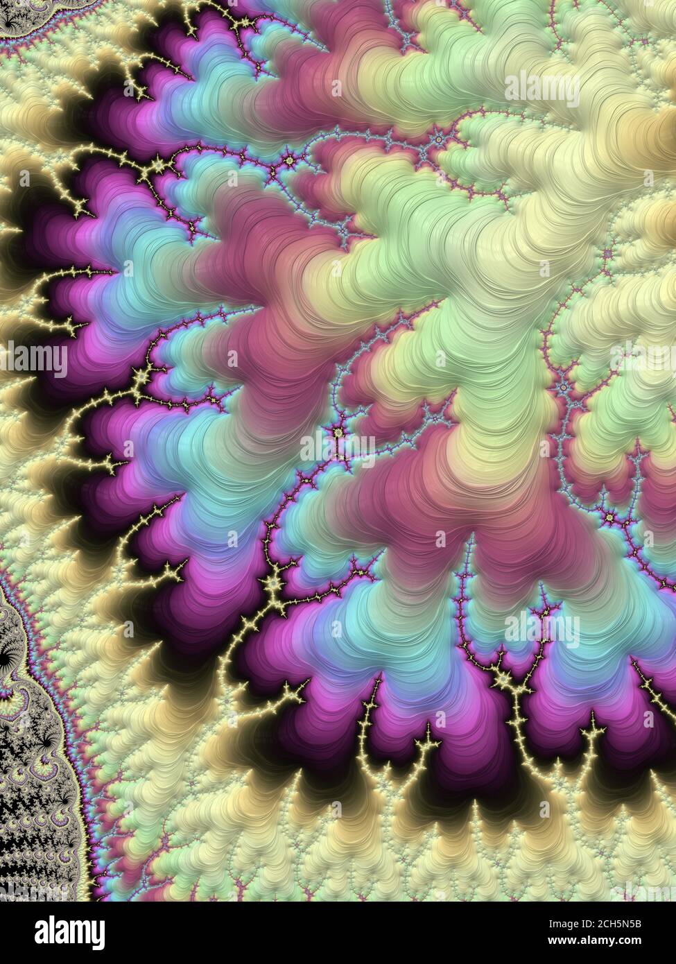 Abstrakte Kunst Designs Hintergrund Stockfoto