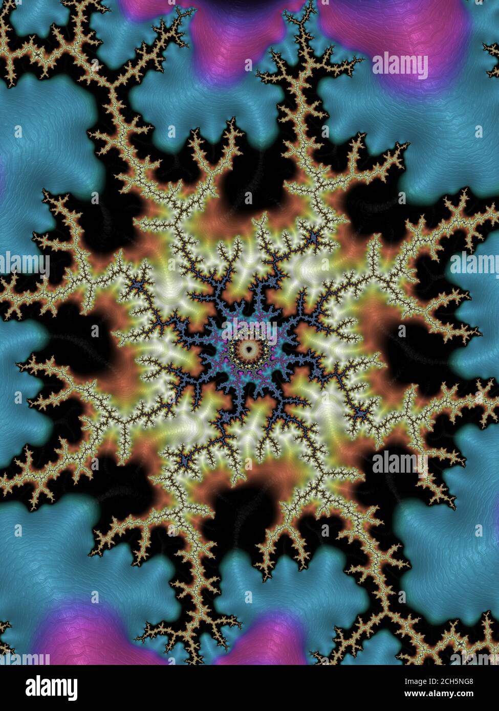 Abstrakte Kunst Designs Hintergrund Stockfoto