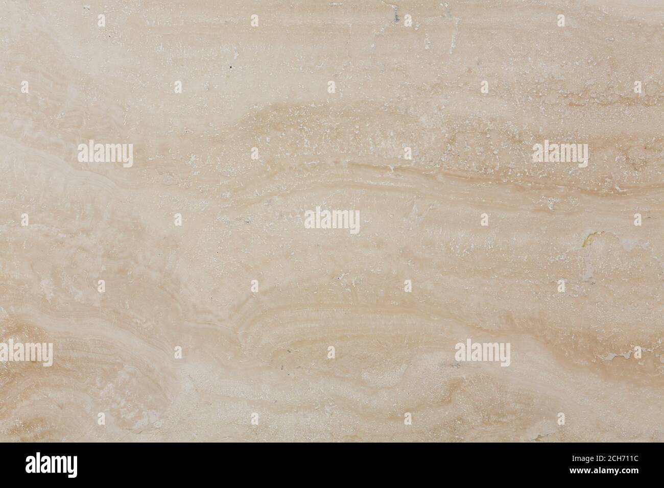 Travertin beige Farbe Textur, Naturstein Hintergrund. Stockfoto