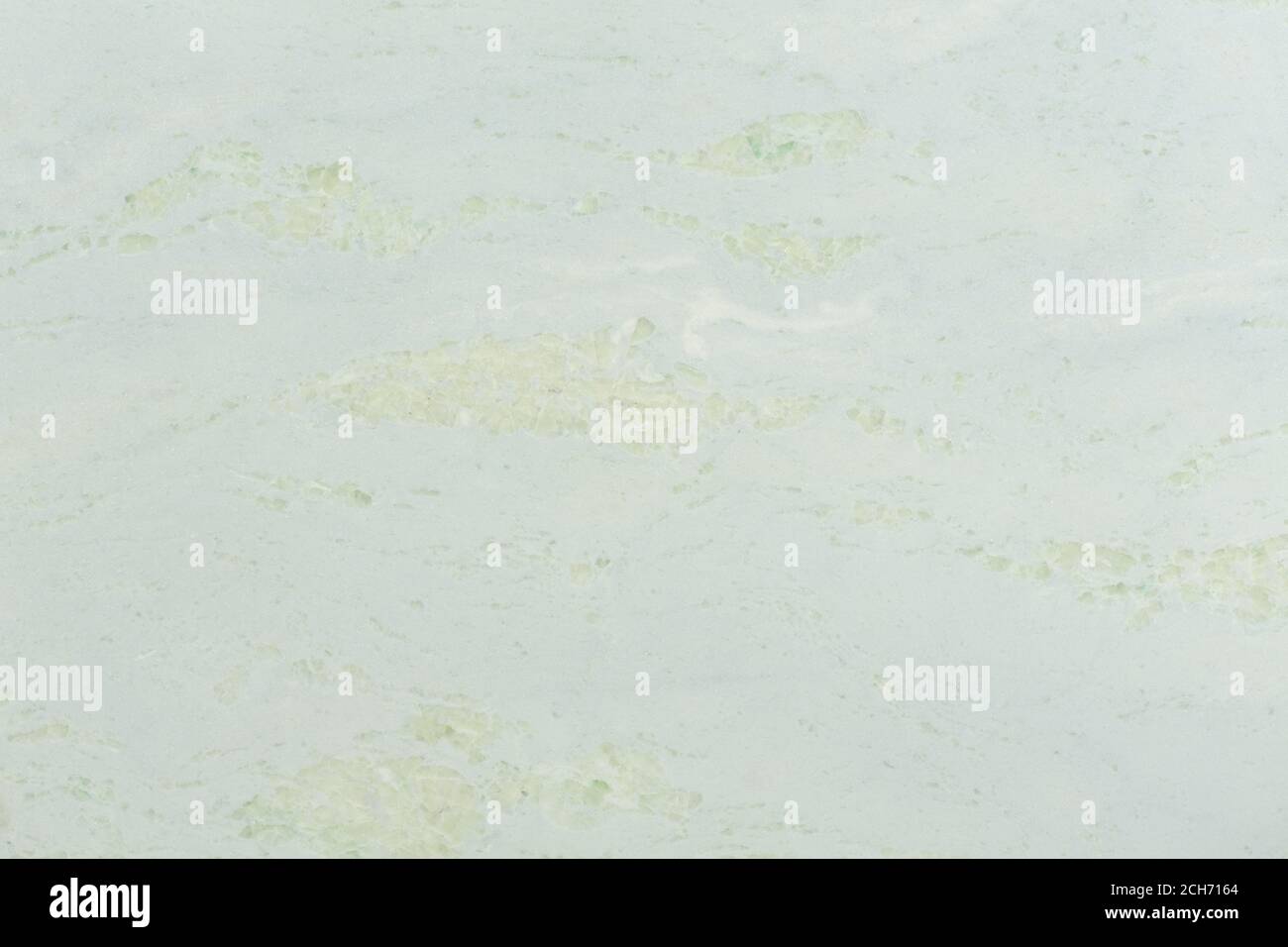 Struktur aus Carrara-Marmor. Hellgrüner Naturstein Hintergrund. Bianco Venatino Marmor. Stockfoto