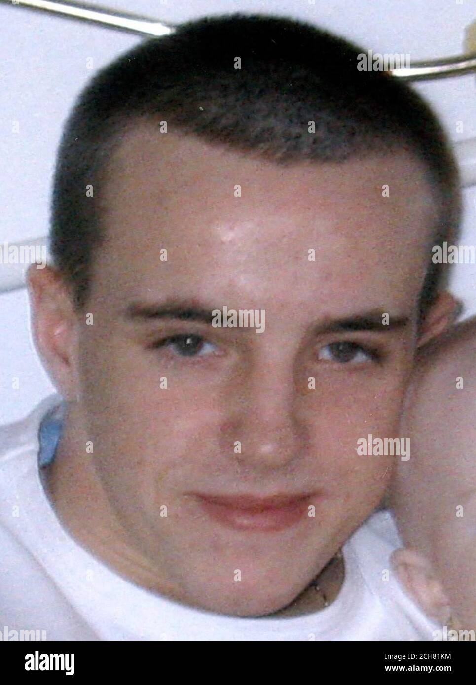 Undated Collect Foto von Stuart Power von Strathclyde Polizei. Die Leiche von Stuart Power wurde am frühen Sonntagmorgen in der Nähe des Ibrox Stadions, dem Heimstadion des Rangers FC, entdeckt. Im Moment gibt es keine Informationen, die den Tod von Power mit dem Spiel Rangers vs. Celtic verbinden, das am Samstag, 20. November 2004 stattfand. Stockfoto