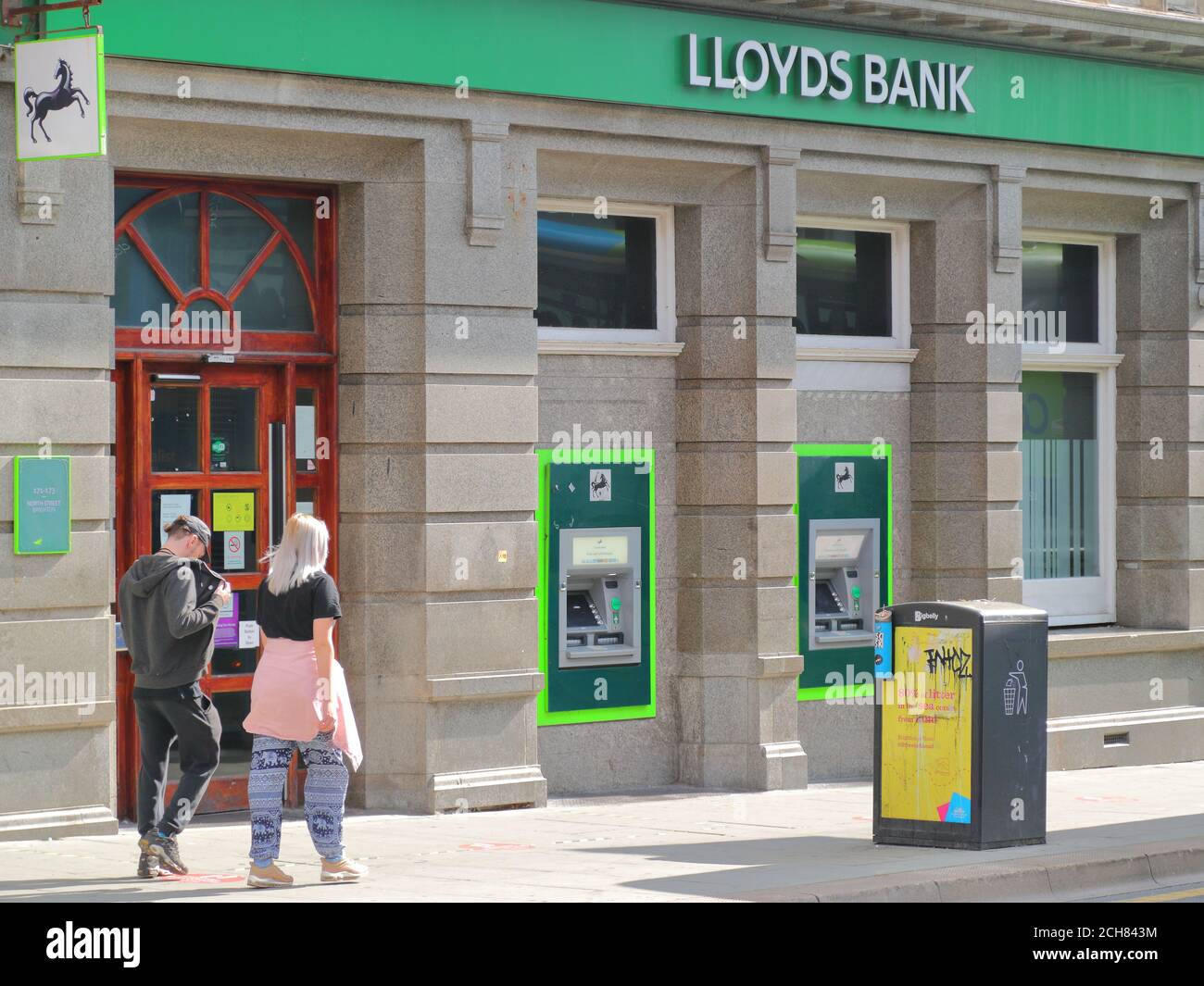 Niederlassung der Lloyds Bank in Brighton, Großbritannien Stockfoto