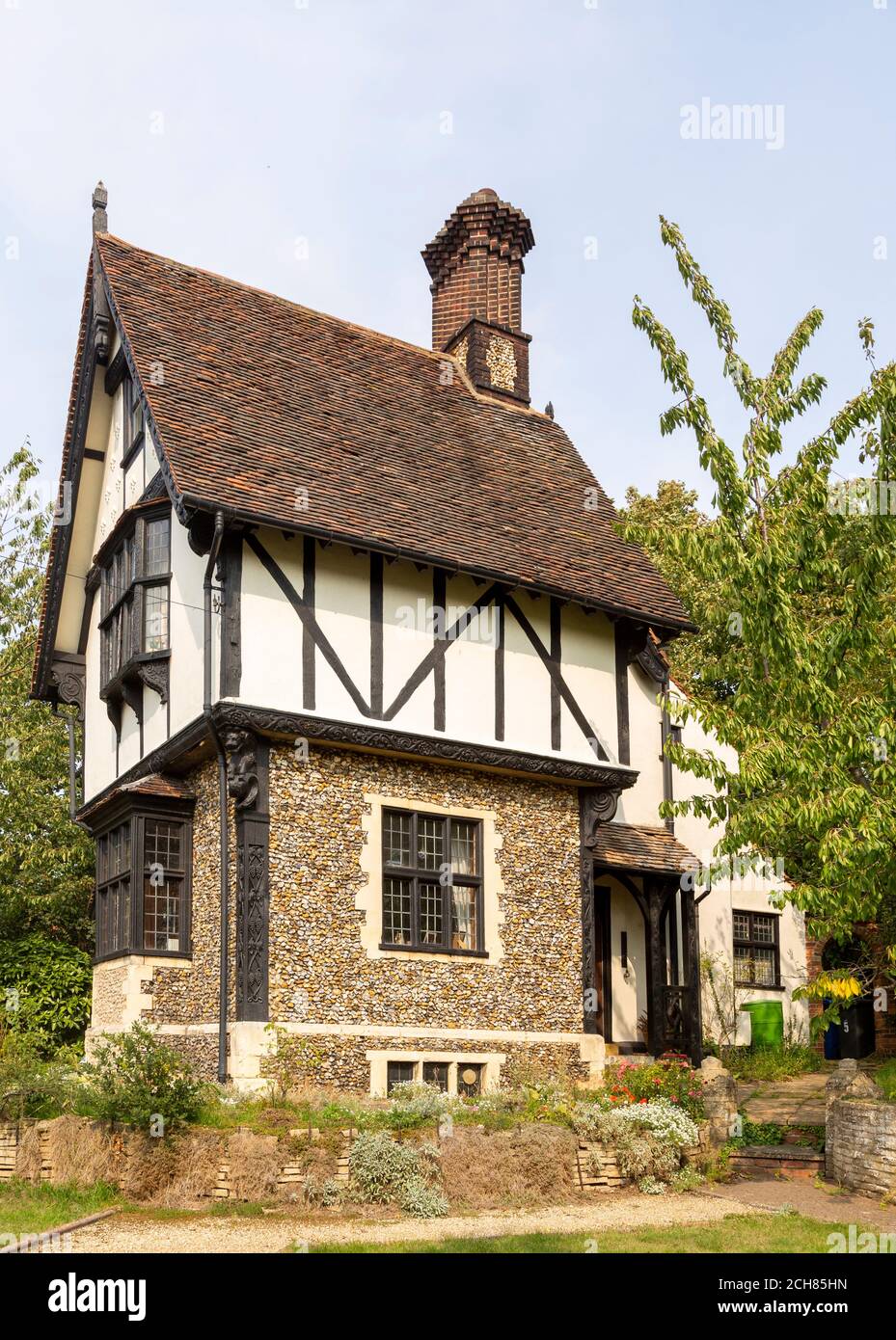 The Gothic House, Ipswich, Suffolk, England, UK Villa. 1851-7 erbaut von Henry Ringham Stockfoto