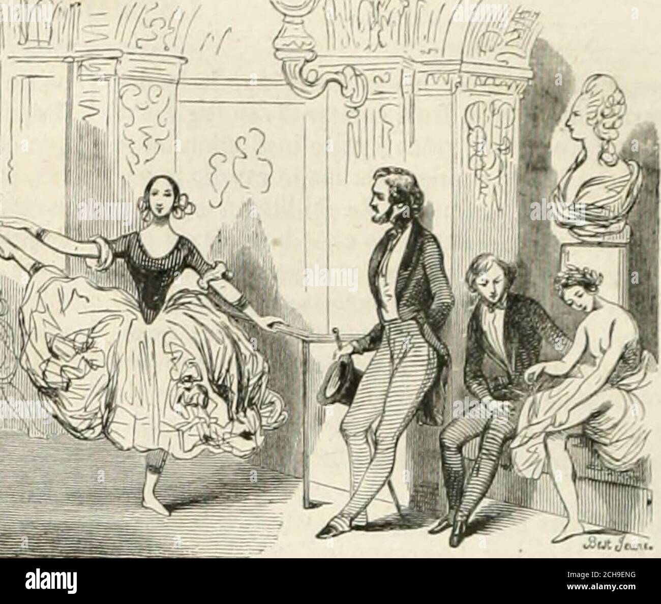 . Les Français peints par eux-mêmes . 9. LE RAT THÉOPHILE GAUTIER Stockfoto