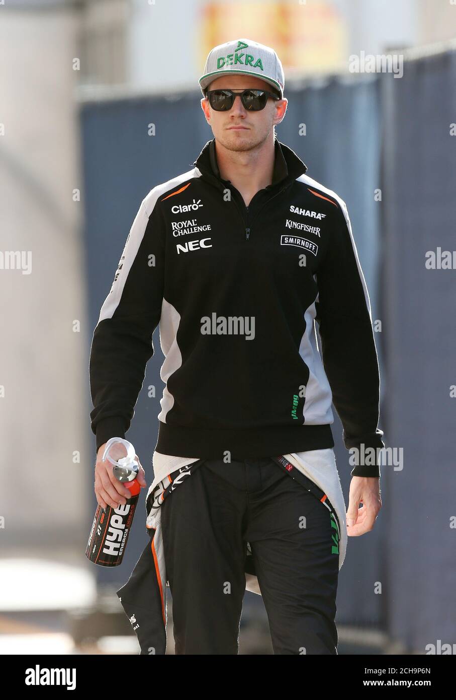 Zwingen Sie den indischen Nico Hulkenberg auf dem Circuit de Monaco, Monaco. DRÜCKEN SIE VERBANDSFOTO. Bilddatum: Donnerstag, 26. Mai 2016. Siehe PA Story AUTO Monaco. Bildnachweis sollte lauten: David Davies/PA Wire. Stockfoto