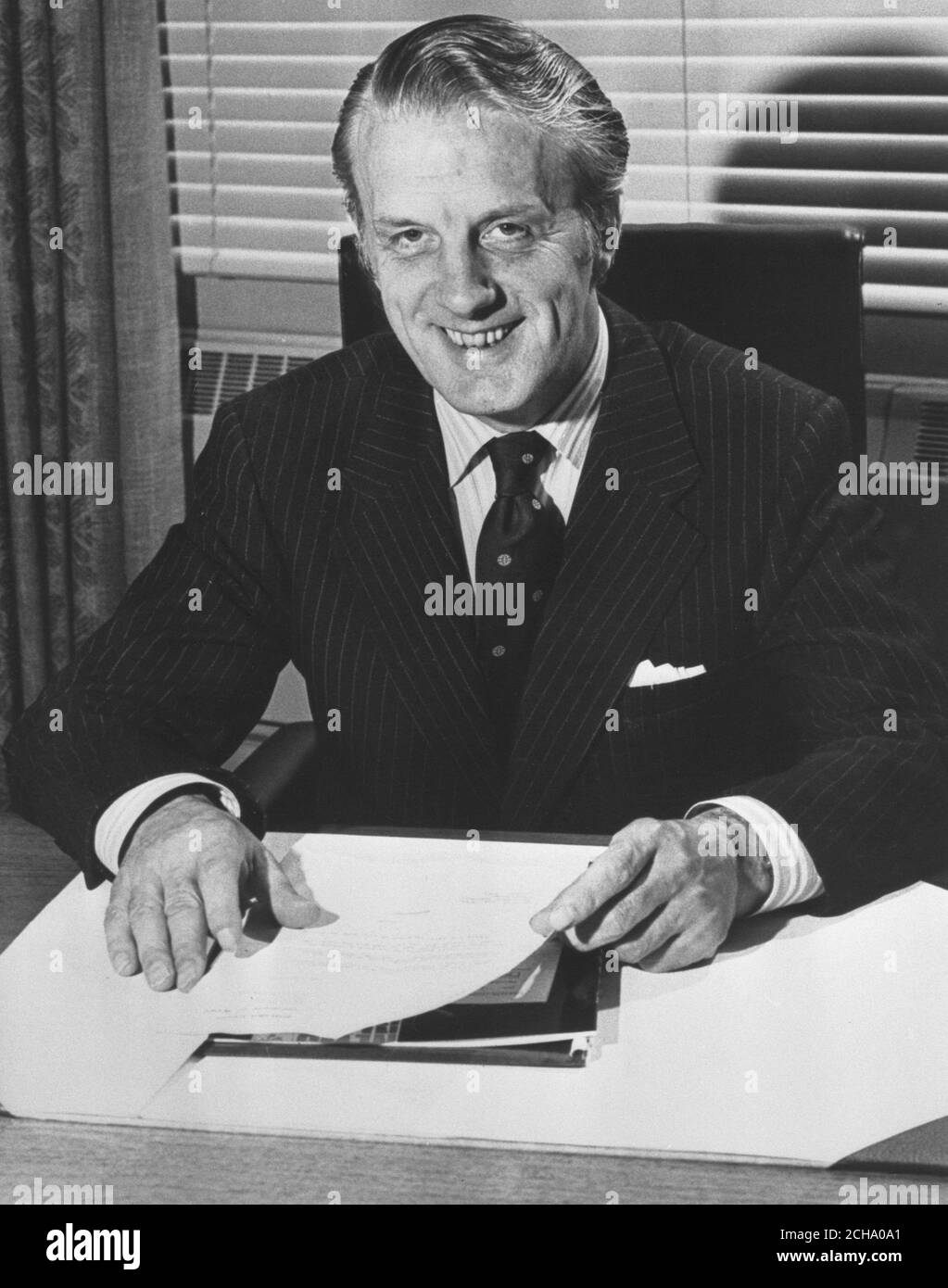 C.N.D. (David) Cole, Geschäftsführer von Thomson Regional Newspapers und Geschäftsführer der Thomson Organisation, der heute zum Vorsitzenden der Pressevereinigung gewählt wurde. Stockfoto