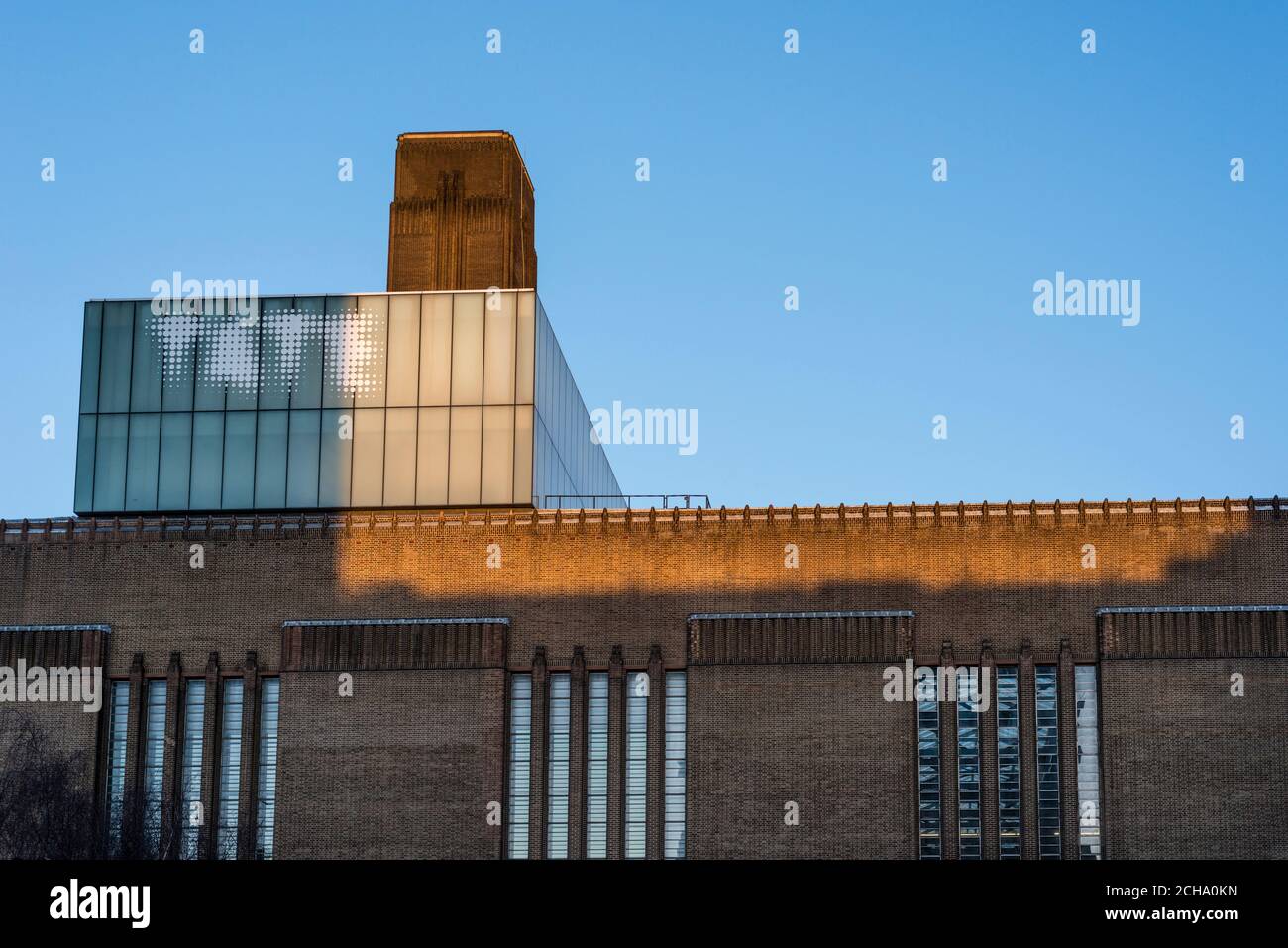 Tate modernes Gebäude, London, Großbritannien Stockfoto