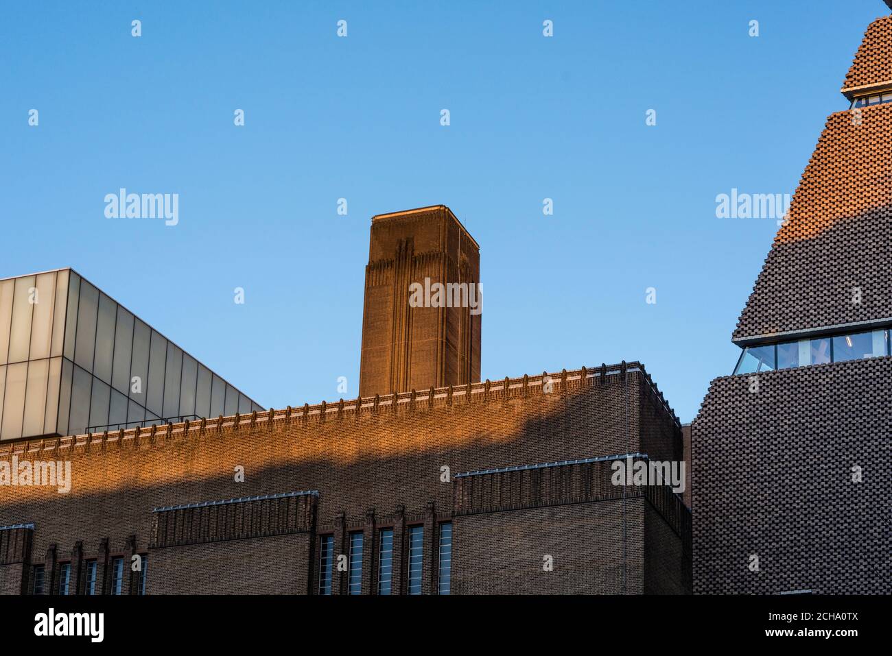 Tate modernes Gebäude, London, Großbritannien Stockfoto