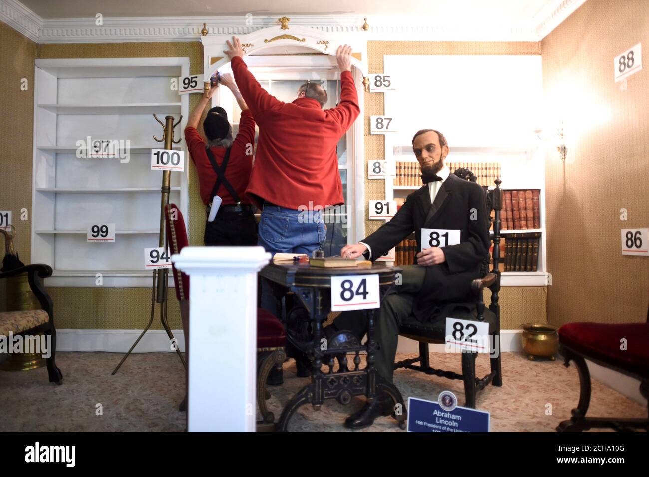 Abraham Lincoln Wax Figure Stockfotos Und Bilder Kaufen Alamy